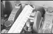 35.5 Checking the width of the filament against the scale of the packet