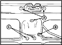 10.3 Boot lid lock - Saloon models