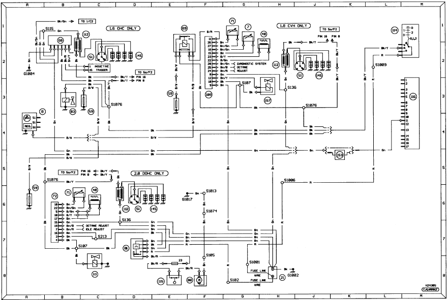 Wiring Diagrams Ford Sierra Service Manual Ford Sierra