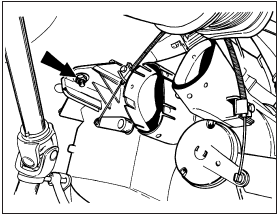 11.9 Heater mounting nut location - lefthand side