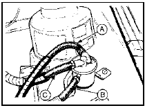 6.1a Fuel vapour separator location 2.0 litre SOHC models from 1985