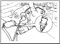 20.6 Engine coolant temperature sensor location - ESC Hybrid system