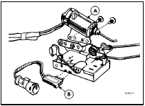 50.7 Central door locking assembly models up to 1987