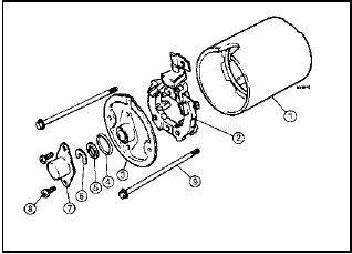 10.18a Bosch DM starter motor brush assembly