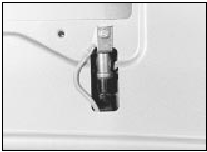 13.4 Luggage compartment lamp switch location - models up to 1987