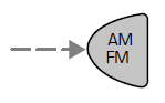 AM/FM select in tape mode