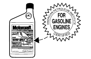 SAE 5W-20 engine oil is recommended.