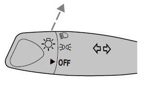 Ford Escort. Headlamp control