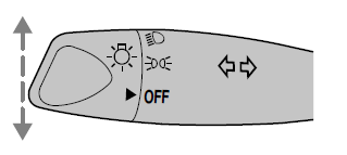 Ford Escort. Turn signal control 