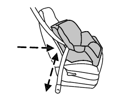 10. Try to pull the belt out of the retractor to make sure the retractor is