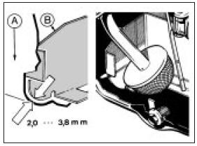 5.7 Sump and oil baffle clearance details