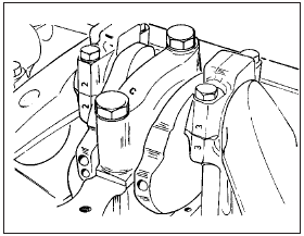 8.2 Connecting rod and big-end cap identification numbers