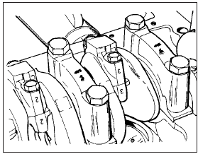 9.2 Connecting rod and main bearing identification numbers