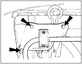 11.23 Anti-roll bar mounting plate attachments - 1986 models onwards