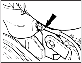 7.2a Temperature gauge sender unit location in cylinder head - OHV engines