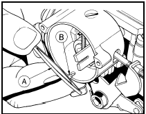 14.10 Weber 2V carburettor heat shield reassembly - XR3 models