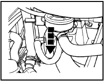 6.2 Crankcase ventilation filter renewal on CVH engines with carburettor -