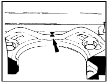 5.21 Distributor mounting flange and cylinder head punch mark locations - CVH