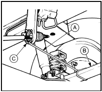 11.2 Light laden valve retained in open position - Van models