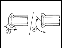 15.8 Brake pipe flare