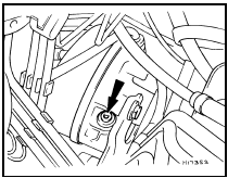 23.6 Modulator auto bleed plunger location (arrowed)