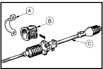 26.6b Steering gear mounting details