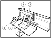 6.17 Rear bumper attachments - pre-1986 models