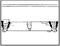 6.22 Rear bumper attachments in luggage compartment - 1986 models onwards