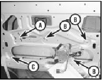 14.48 Electric window regulator mechanism