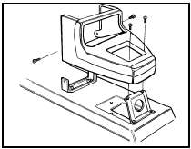 30.3b Centre console fixings